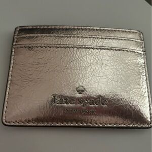 Kate Spade Card Wallet in Gold